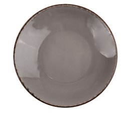 Fortuna Djup Tallrik 22,5 cm, Grå (4-pack)