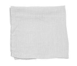 Linneduk 160 x 250 cm Vit