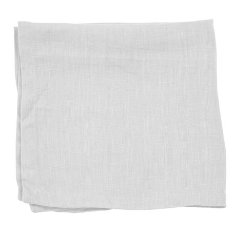 Linneduk 160 x 250 cm Vit