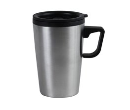 Bilmugg 33 cl Stål