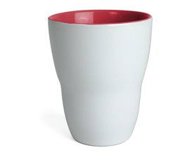 Eos Mugg Vit/Röd (20-pack)