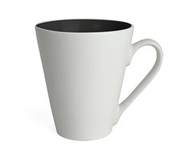 Attila Mugg Vit/Svart (20-pack)