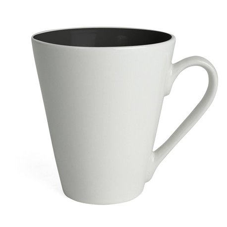 Attila Mugg Vit/Svart (20-pack)