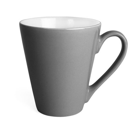 Attila Mugg Mörkgrå/Vit (20-pack)